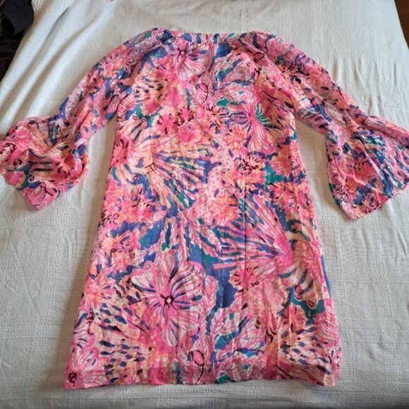 Lilly Pulitzer XXS Matilda silk Tunic dress - Picture 4 of 5